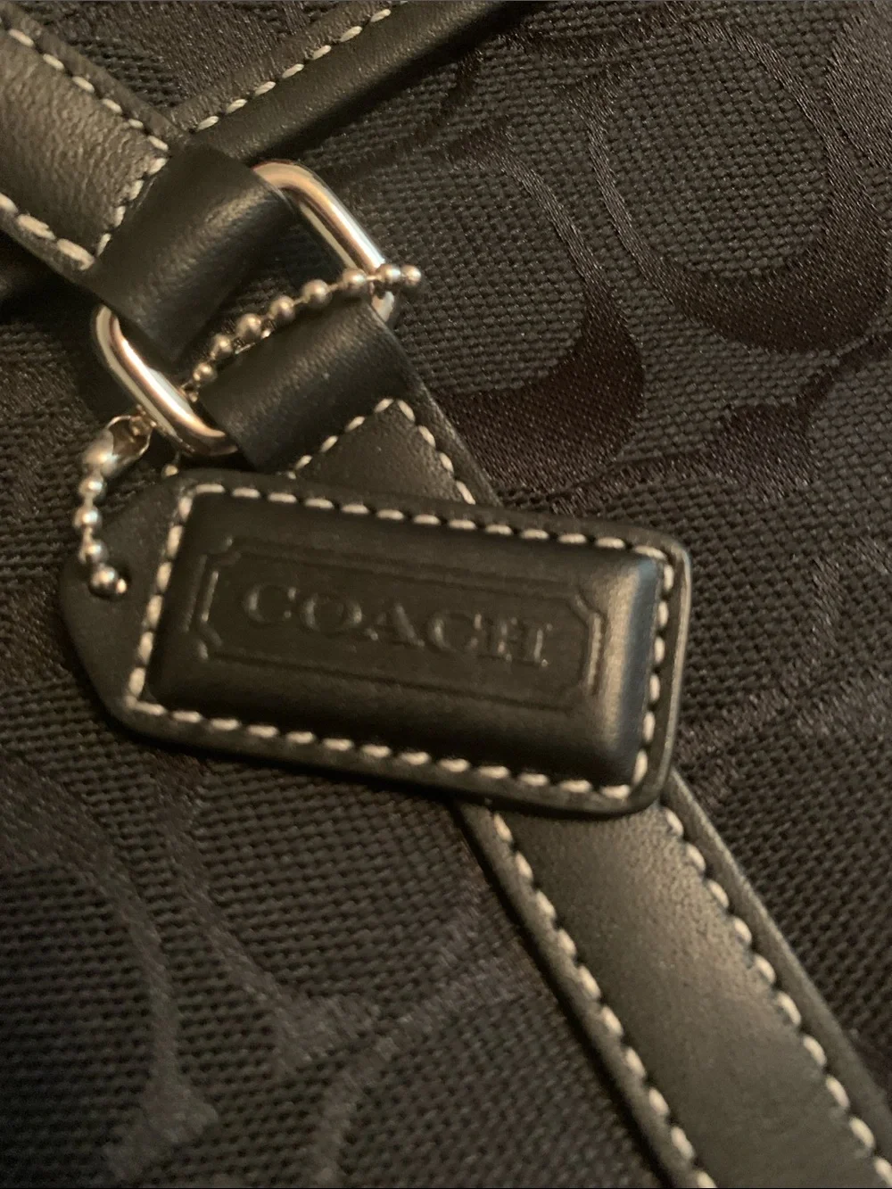 Coach satchel black